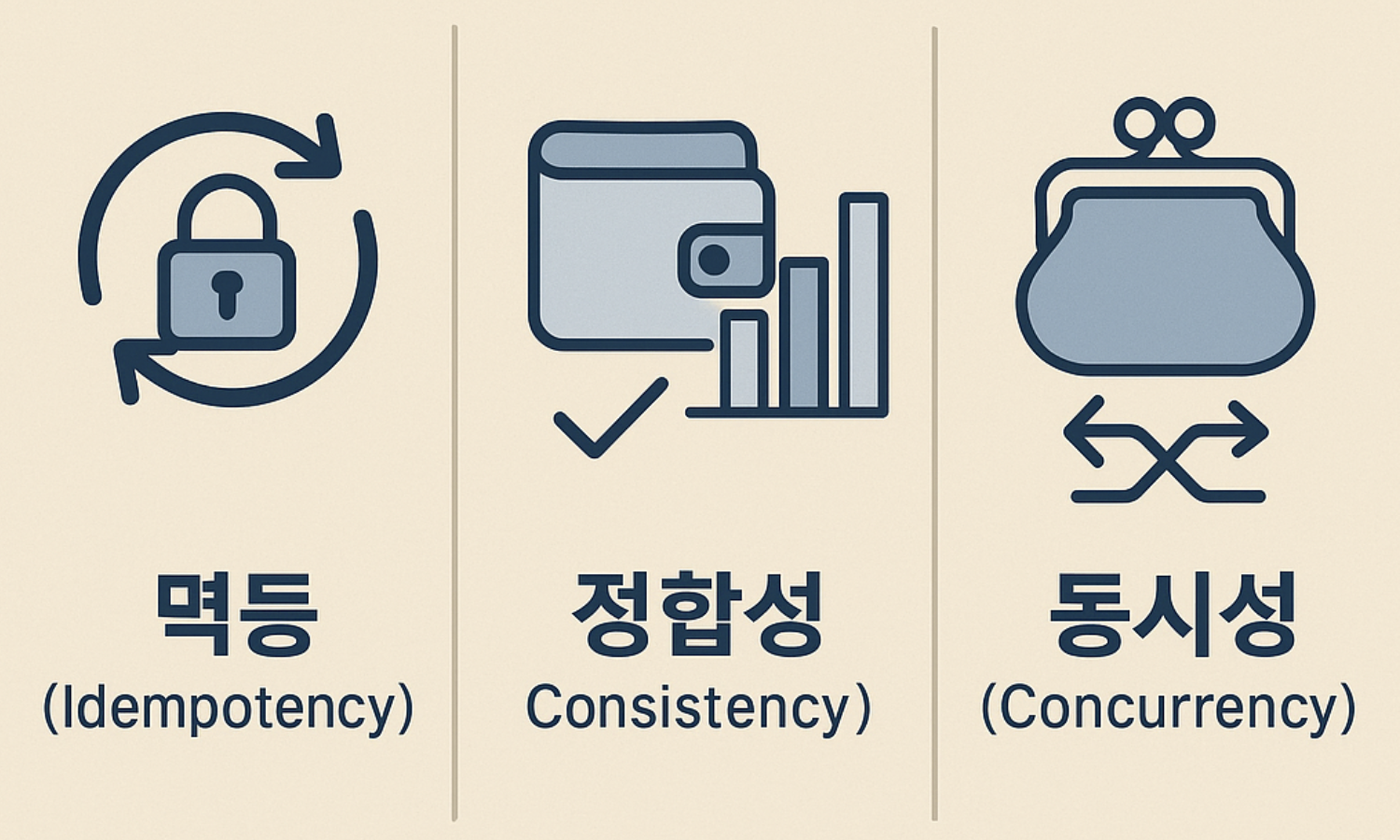 정합성 개념 다이어그램